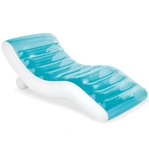 Intex şezlong gonflabil pentru înot "splash" 191×99 cm cu suport pentru pahar, până la 100 kg