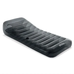 Intex şezlong gonflabil pentru înot  211х99 cm cu tetieră, până la 100 kg