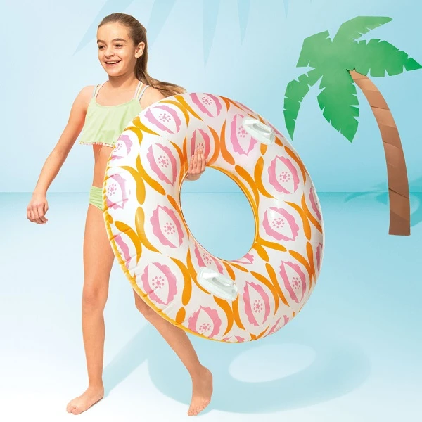 Intex cerc gonflabil “infinit” d 91 cm cu mânere, până la 60kg, 9+ 2