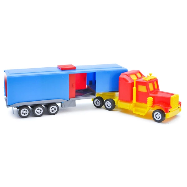 Mini-camion autotrailer în asort. 12