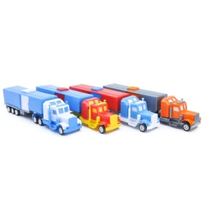 Mini-camion autotrailer în asort.