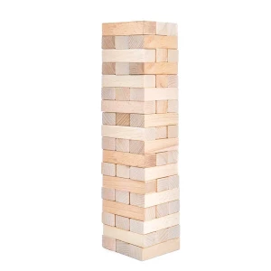 Joc de masă "jin go"  jenga din 54 blocuri de lemn Thumbnail 8