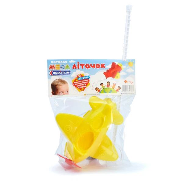 Constructor și jucărie pentru împins "avion" 18