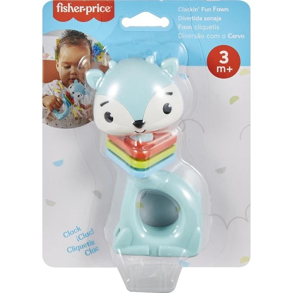 Fisher-price для малышей "погремушка" для прорезывания зубов и развитие мелкой моторики в ассорт. 4