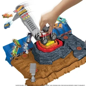 Игровой набор hot wheels monster trucks arena smashers "bone shaker" Thumbnail 4