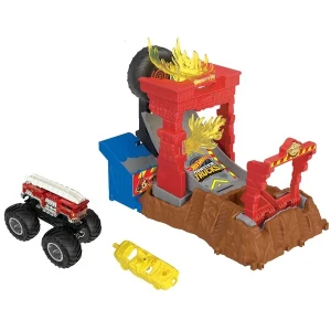 Игровой набор hot wheels monster trucks arena smashers "вызов", в асс. Thumbnail 5