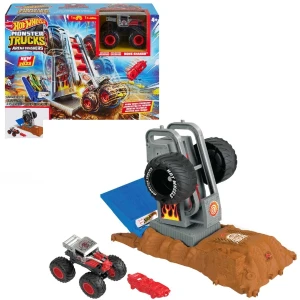 Игровой набор hot wheels monster trucks arena smashers "вызов", в асс.