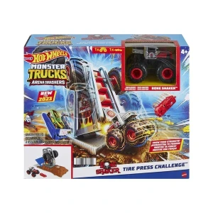 Игровой набор hot wheels monster trucks arena smashers "вызов", в асс. Thumbnail 3