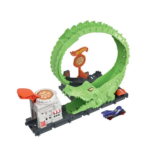 Hot wheels игровой набор "петля аллигатора" 2