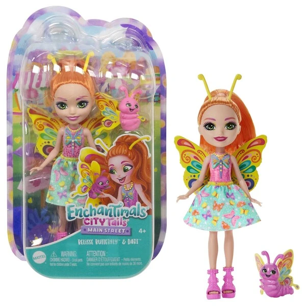 Păpușa enchantimals „fluturașul belisse și dart” 3