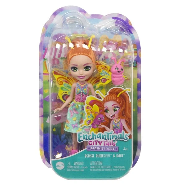 Păpușa enchantimals „fluturașul belisse și dart” 4