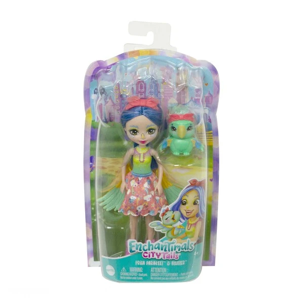 Păpușa enchantimals „papagalul prita și flutter” 7
