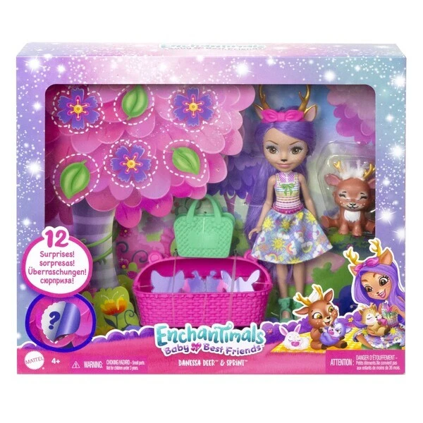 Enchantimals коллекция baby best friends "оленица данесса и спринт" 7