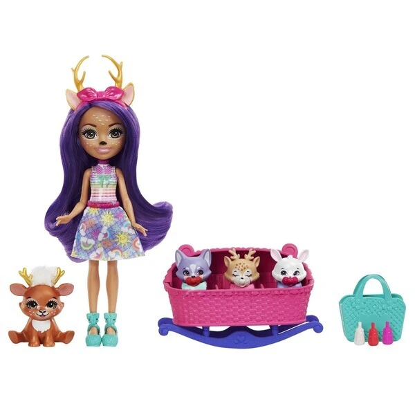 Enchantimals коллекция baby best friends "оленица данесса и спринт" 3