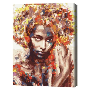 Pictură pe numere 40*50 сm (în cutie) – necunoscuta în culori