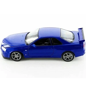 Коллекционный автомобиль die cast nissan skyline gt-r 1:24 welly Thumbnail 5
