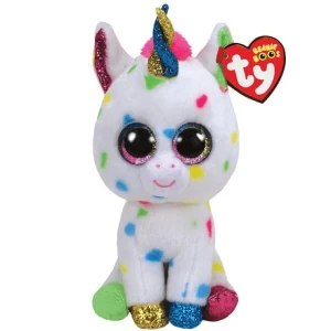 Разноцветный единорог harmonie (beanie boos)