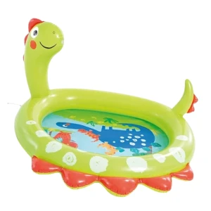 Intex piscină gonflabilă pentru copii cu jet de apă „dino”  119 х 109 х 66 cm, 68 l, 2+