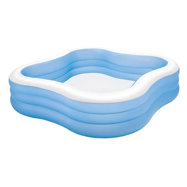 Intex piscină gonflabilă pentru familie "val de plajă" 229x229x56 cm, 1250 l, 6+ 2