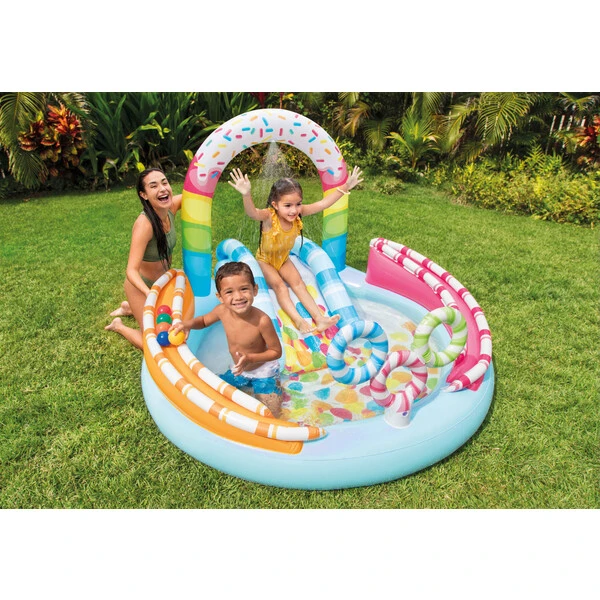 Intex надувной игровой центр "сладости" 170x168x122 см, 165л, до 54 кг, 2+ 4