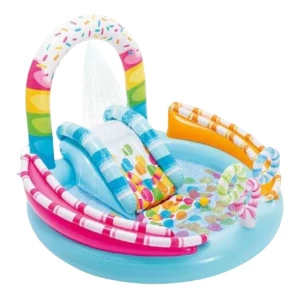 INTEX Надувной игровой центр "Сладости" 170x168x122 см, 165л, до 54 кг, 2+