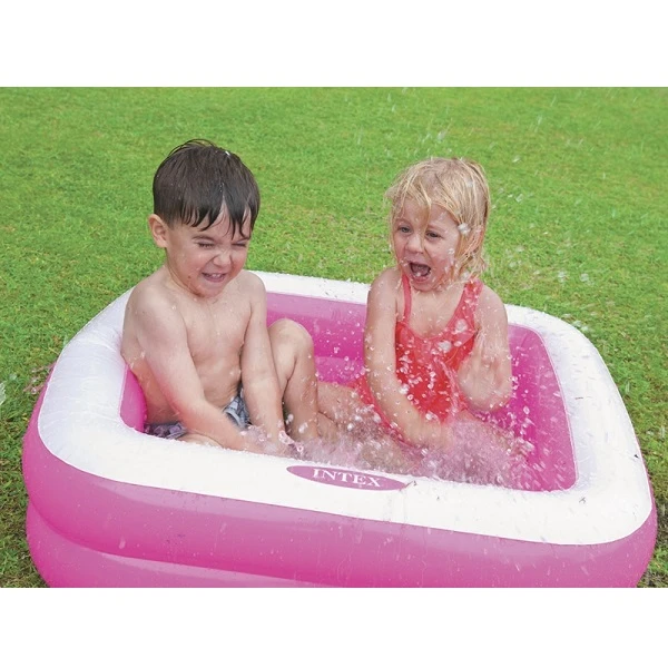 Intex piscină gonflabilă pentru copii cu baza gonflabilă 86х25 cm, 57 l, 1-3 ani, 2 culori 2