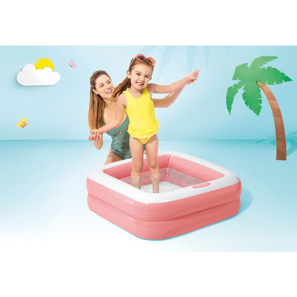 Intex piscină gonflabilă pentru copii cu baza gonflabilă 86х25 cm, 57 l, 1-3 ani, 2 culori 14