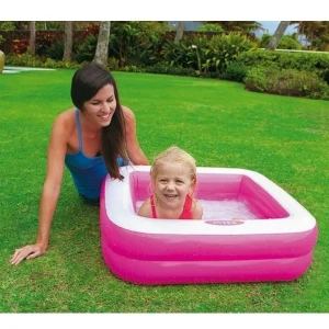 Intex piscină gonflabilă pentru copii cu baza gonflabilă 86х25 cm, 57 l, 1-3 ani, 2 culori