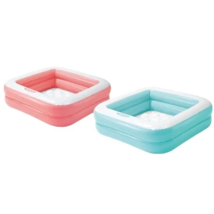 Intex piscină gonflabilă pentru copii cu baza gonflabilă 86х25 cm, 57 l, 1-3 ani, 2 culori