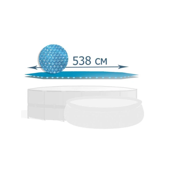Intex husă solară d 538 cm pentru piscine rotunde cu d 549 cm 6
