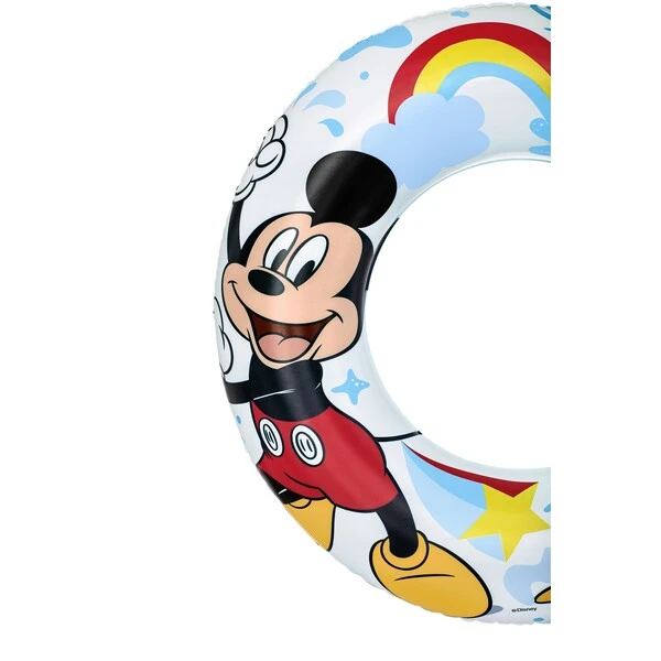 Bestway детский надувной круг "mickey mouse" d56cm, 3+ 4