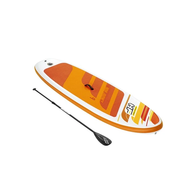 Bestway доска для сап сёрфинга - sup-доска "aqua journey" 274х76х12 см, насос, весло, сумка, до 100 кг 6