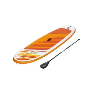 Bestway доска для сап сёрфинга - sup-доска "aqua journey" 274х76х12 см, насос, весло, сумка, до 100 кг Thumbnail 3