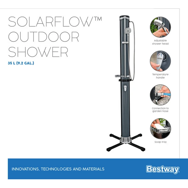 Bestway duș de vară solarflow 35l 25