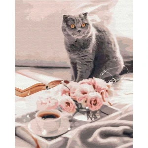 Pictură pe numere 40x50 cm (fără cutie) – britanicul preferat Thumbnail 2