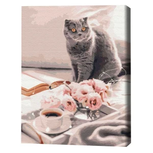 Pictură pe numere 40x50 cm (fără cutie) – britanicul preferat