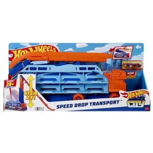 Hot wheels игровой набор грузовик-автотрек "десантирование с воздуха" Thumbnail 8