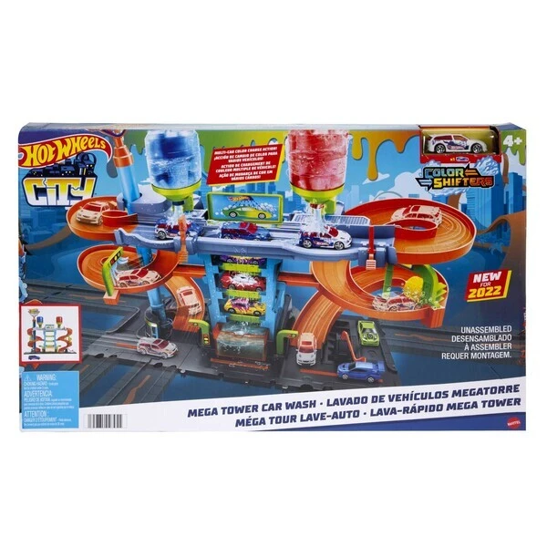 Hot wheels игровой набор "мега автомойка" 2