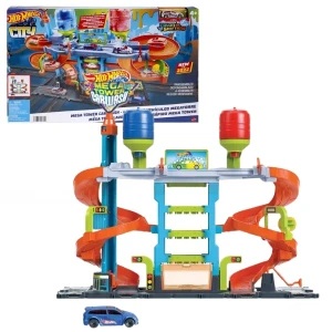 Hot wheels игровой набор "мега автомойка"