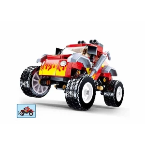 Set de construcție ”suv roșu”, 150 elem. Thumbnail 2