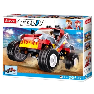 Set de construcție ”suv roșu”, 150 elem. Thumbnail 6