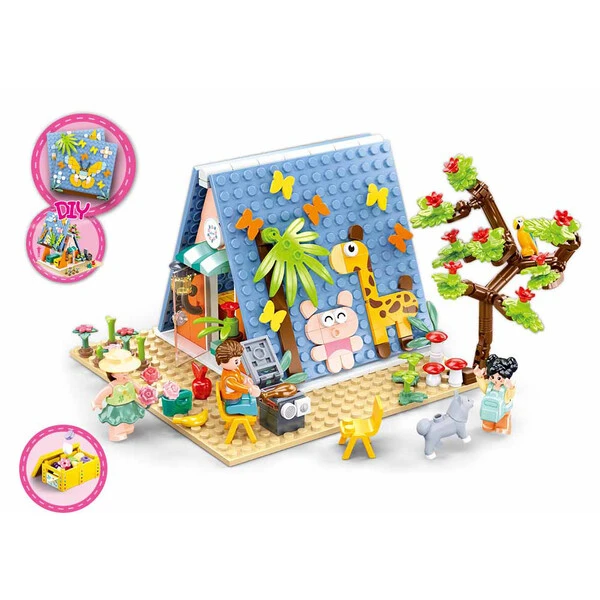 Set de construcție ”tabără”, 341 elem. 6