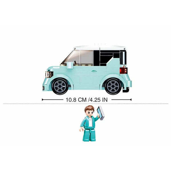Set de construcție ”mini-automobil”, 236 elem. 4