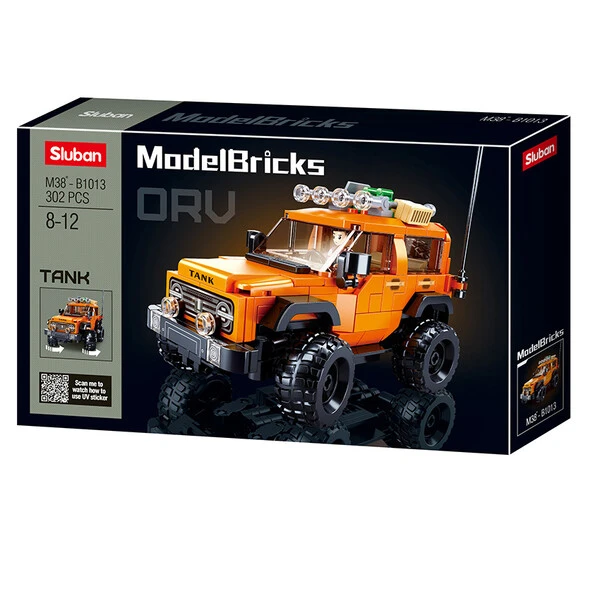 Set de construcție „suv american bronx”, 302 elem. 6