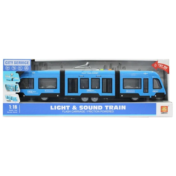 Tramvai 1:16 cu inerție (lumină / sunet) 2