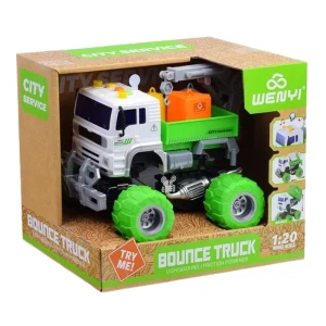 1:20 camion de gunoi cu inerție – suv (lumină/sunet) Thumbnail 3