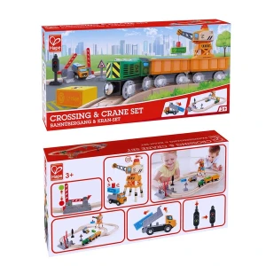 Set de joaca – tren de marfa cu macara Thumbnail 3