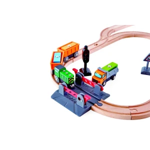 Set de joaca – tren de marfa cu macara Thumbnail 6
