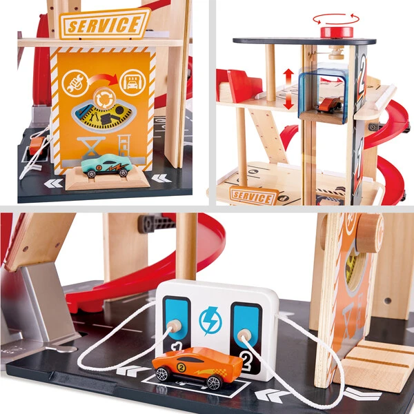 Set de joaca - parcare cu trasee 4