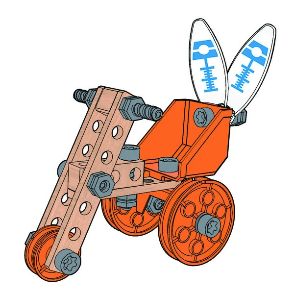 Set cu unelte „tânăr inventator” în cutie 6